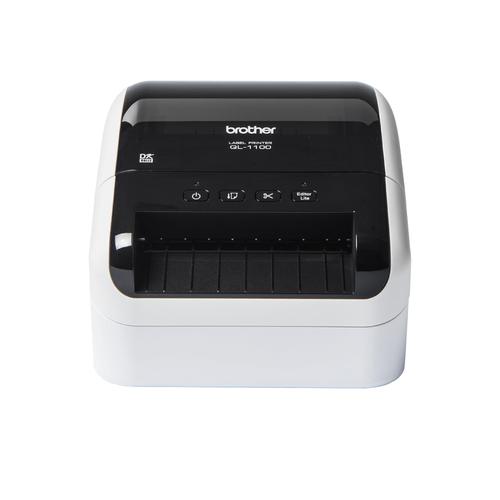 Brother QL-1100c stampante per etichette [CD] Termica diretta 300 x 300 DPI 110 mm/s Cablato (Brother QL1100 Label Printer)