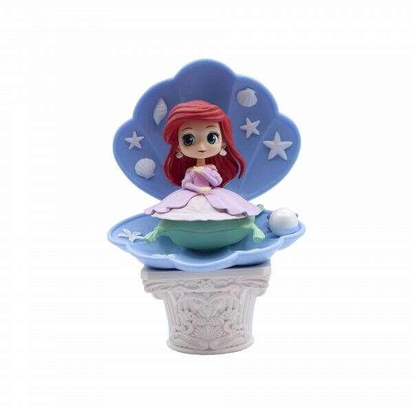 Banpresto Disney Characters Q Posket La Sirenetta Ariel Ver.A Pink Dress Style - Figura da collezione - Altezza 12 cm circa. -