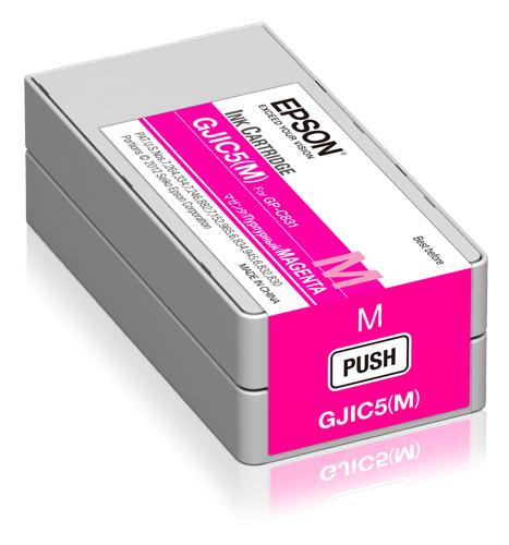 ORIGINAL Epson Cartuccia d'inchiostro magenta C13S020565 GJIC5-M 32,5ml