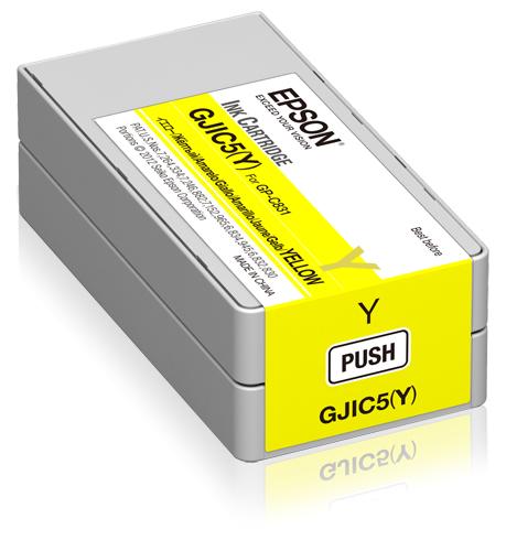 ORIGINAL Epson Cartuccia d'inchiostro giallo C13S020566 GJIC5-Y 32,5ml