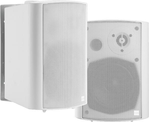 Vision SP-1900P set di altoparlanti 60 W Bianco (VISION Professional Pair Active 5.25 Wall Speakers - LIFETIME WARRANTY - 2 x 3