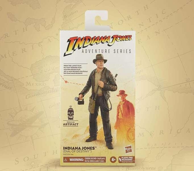 Hasbro Indiana Jones Adventure Series Indiana Jones Dial of Destiny - Figura da collezione - Altezza 15 cm circa.