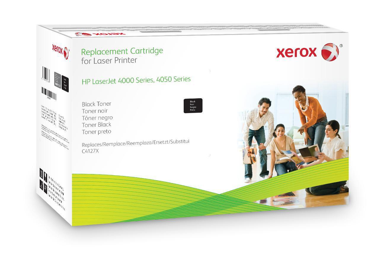 Xerox High Yield Black Toner Cartridge equivalent to HP 27X for use in: HP LJ 4000, 4050