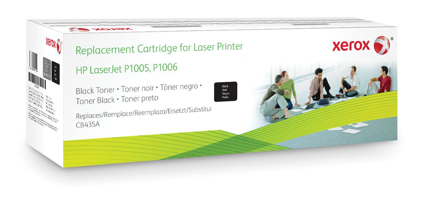 Xerox Cartuccia toner nero. Equivalente a HP CB435A. Compatibile con HP LaserJet P1002/P1003/P1004/P1005/P1006/P1009