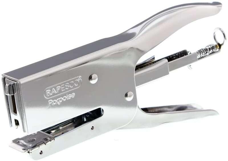 Rapesco R81000A3 cucitrice (Rapesco Porpoise Classic Stapling Plier Metal Silver - R81000A3)