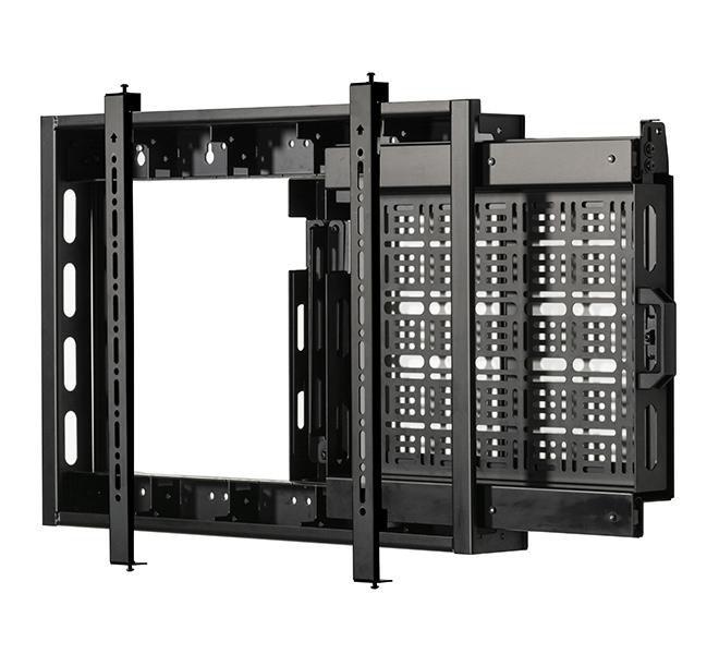 B-Tech BT7883 177,8 cm [70] Nero (BT7883 - Flat Screen Wall Mount With Slide-Out AV Storage)