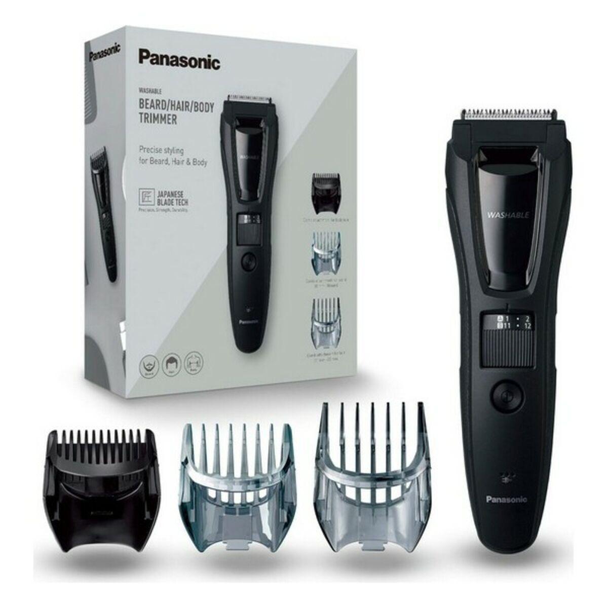 Panasonic ER-GB61-K503 Regolabarba e tagliacapelli da uomo 3 in 1