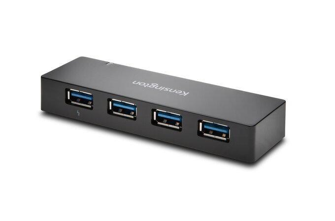 Kensington Hub a 4 porte USB 3.0 con funzionalit di ricarica UH4000C (KENSINGTON UH4000C 4 PORT HUB - USB 3.0 WITH CHARGING FU