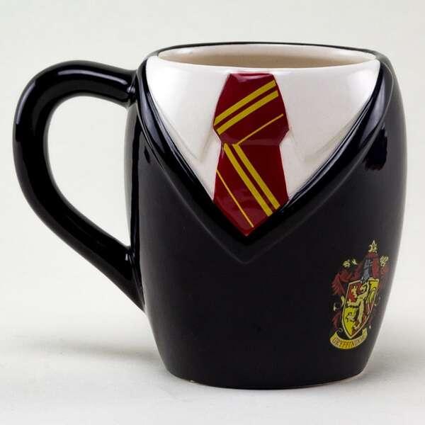 Tazza 3D Abystyle Harry Potter Uniforme Grifondoro - CapacitÃ  500 ml - Realizzata in ceramica