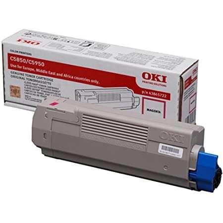 43865722 TONER MAGENT OKI C5850N 6K