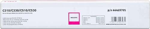 44469705 TONER MAGENTA C300/500 2K