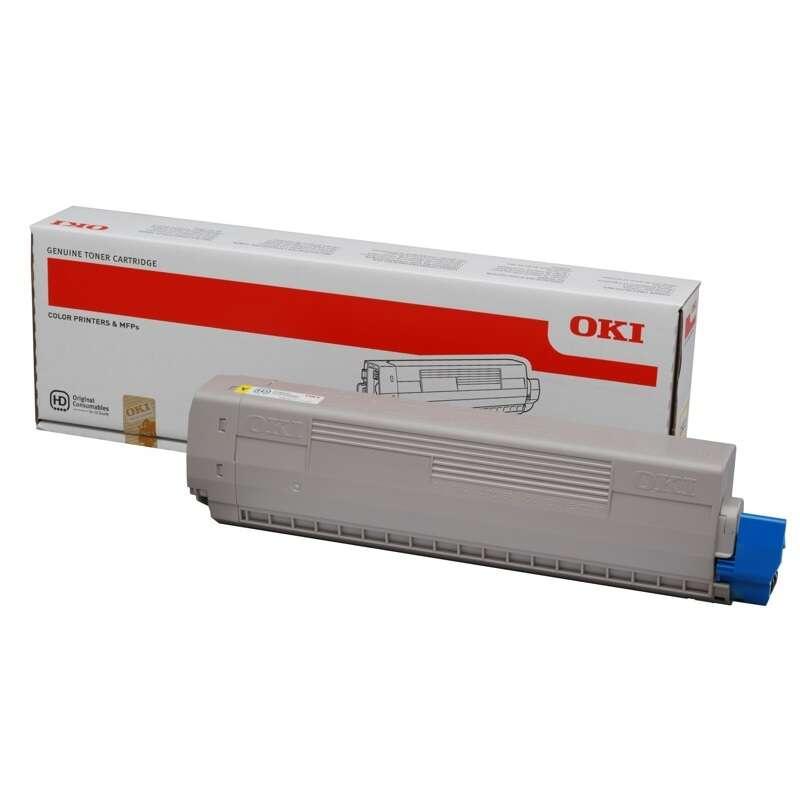 44844613 TONER GIALLO C822 73K