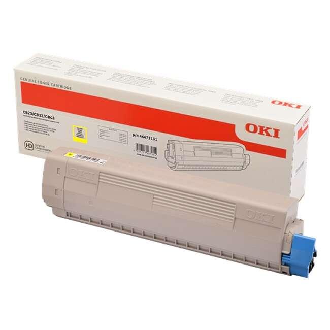 46471101 TONER GIALLO C823/833/843