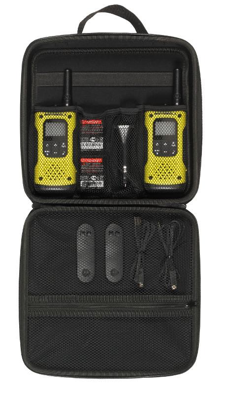 Motorola Talkabout T92 H2O ricetrasmittente 16 canali 446.00625 - 446.19375 MHz Nero, Giallo (MOTOROLA T92 H20 WATERPROOF PMR44