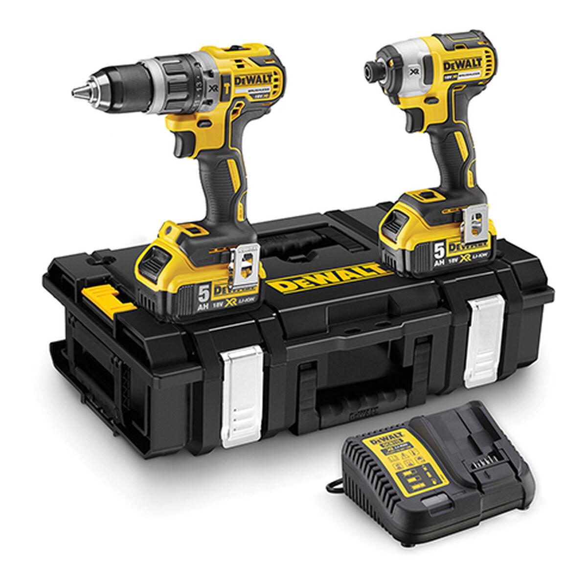 Set di avvitatori ad impulsi a batteria DeWalt DCK266P2