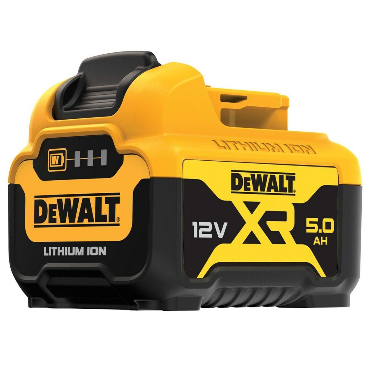 Batteria sostitutiva DeWalt DCB126-XJ, 12 V, 5,0 Ah ioni di litio