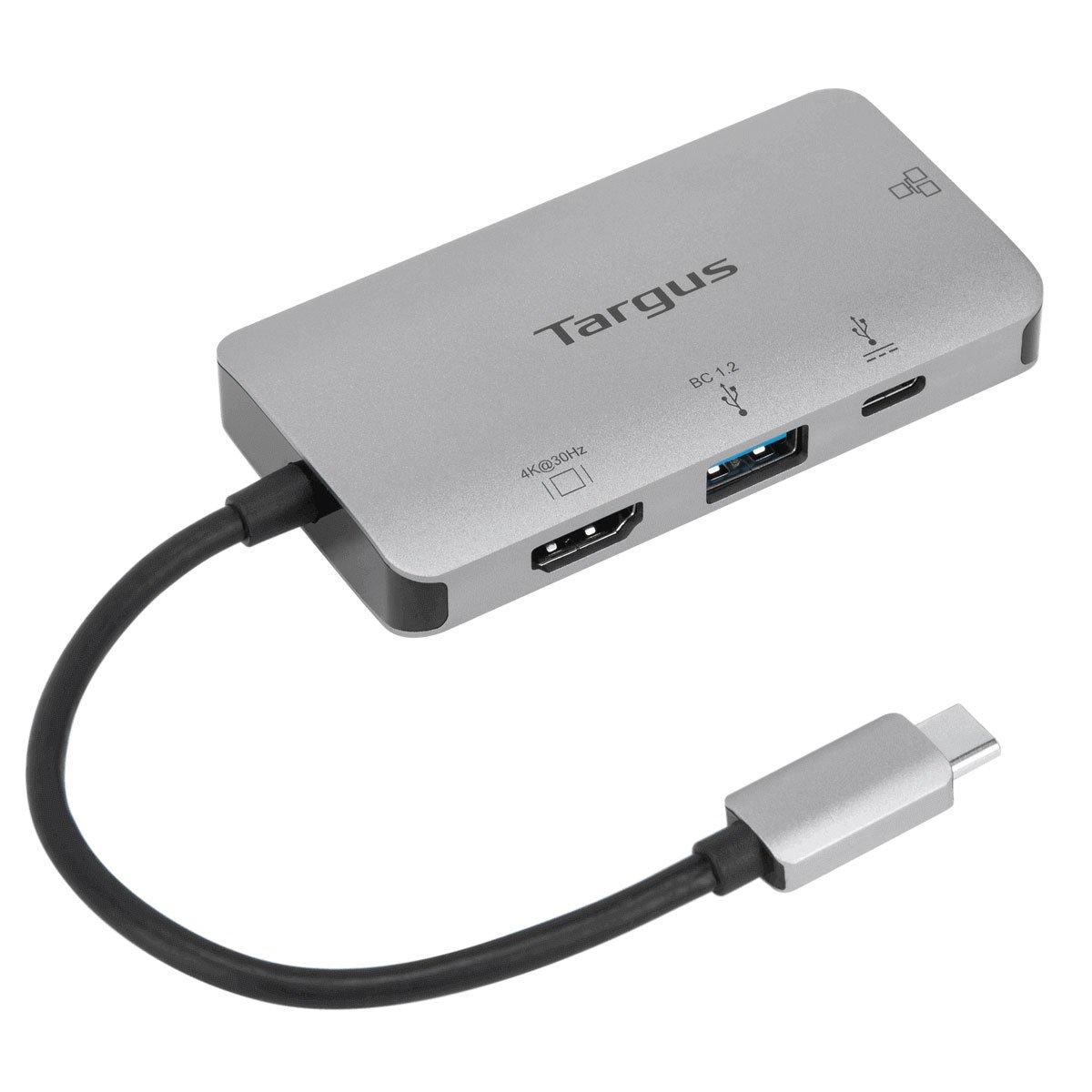 Targus DOCK418EUZ replicatore di porte e docking station per laptop Cablato USB 3.2 Gen 1 (3.1 Gen 1) Type-C Grigio