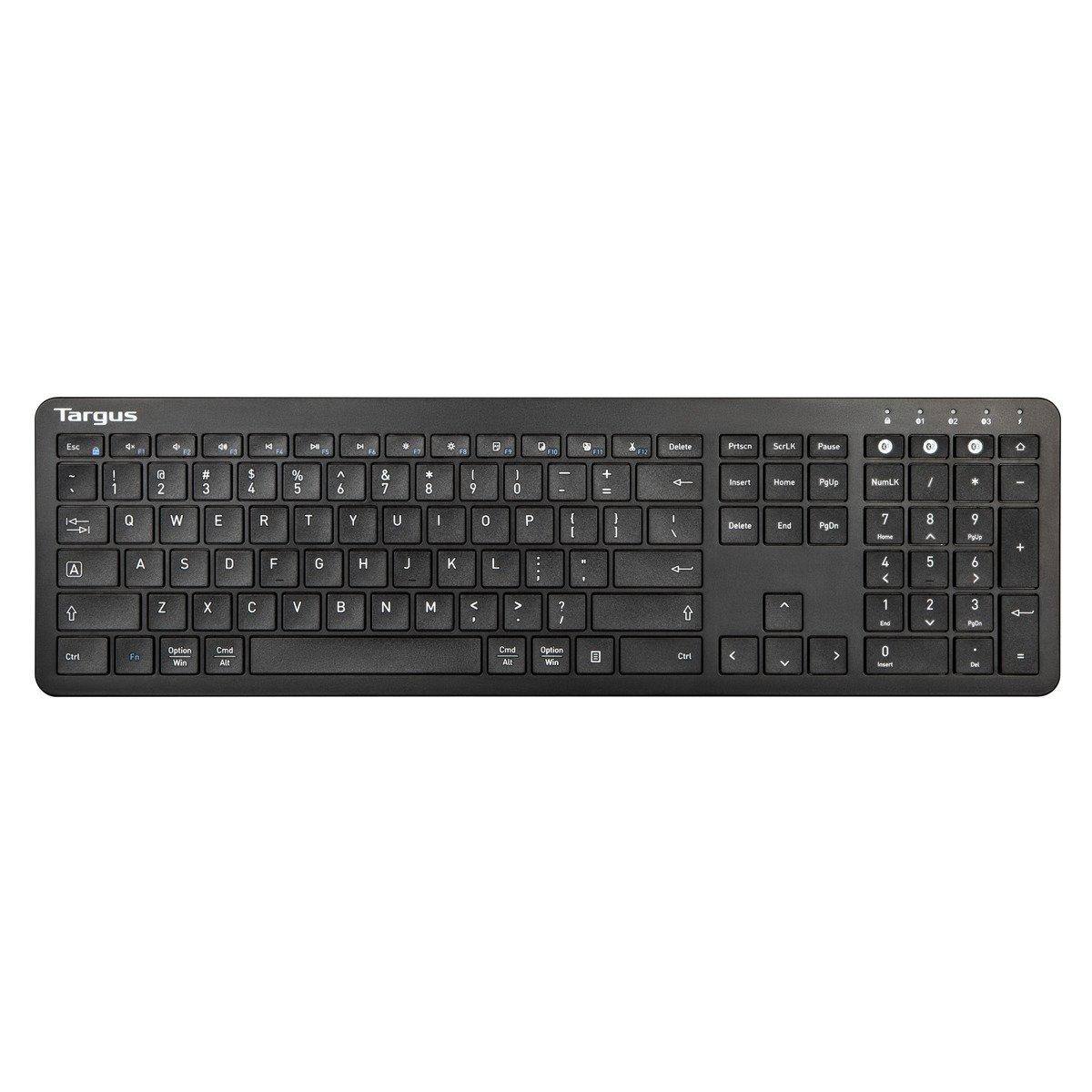 Targus AKB864NO tastiera Bluetooth QWERTY Nordic Nero