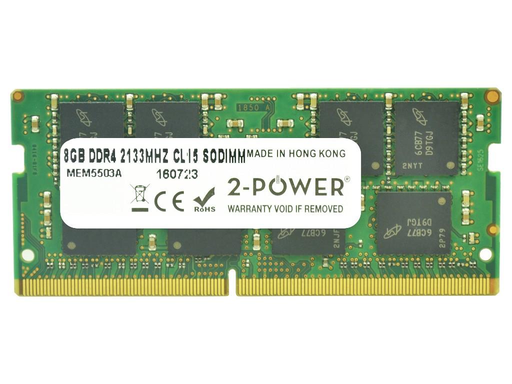 2-Power 2P-KCP421SS8/8 memoria 8 GB 1 x 8 GB DDR4 2133 MHz (8GB DDR4 2133MHz CL15 SoDIMM)