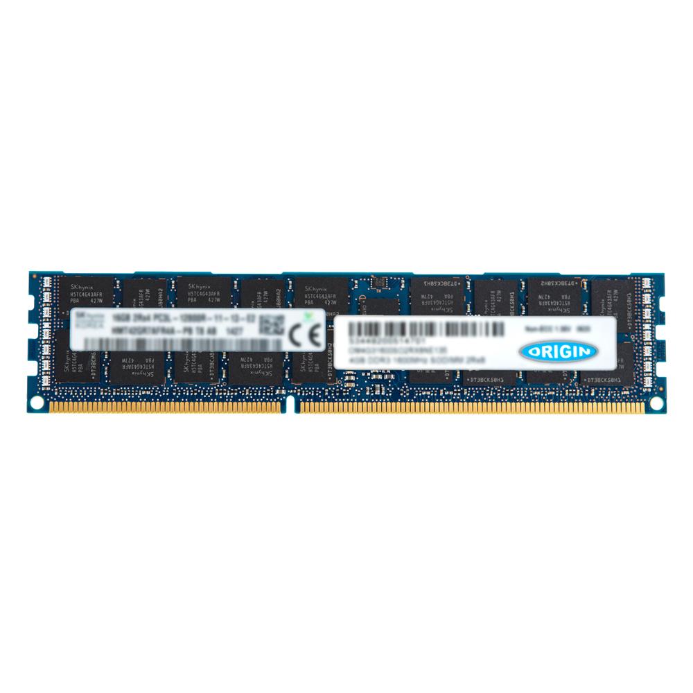 Origin Storage 8GB DDR3 1333MHz RDIMM 2Rx4 ECC 1.35V memoria 1 x 8 GB Data Integrity Check [verifica integritàƒÂ  dati] (8G