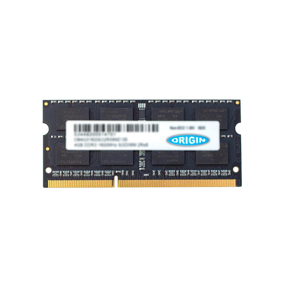 Origin Storage 8GB DDR3 1600MHz SODIMM 2Rx8 Non-ECC 1.35V memoria 1 x 8 GB (8 GB Memory Module For Selected Dell Systems - DDR3