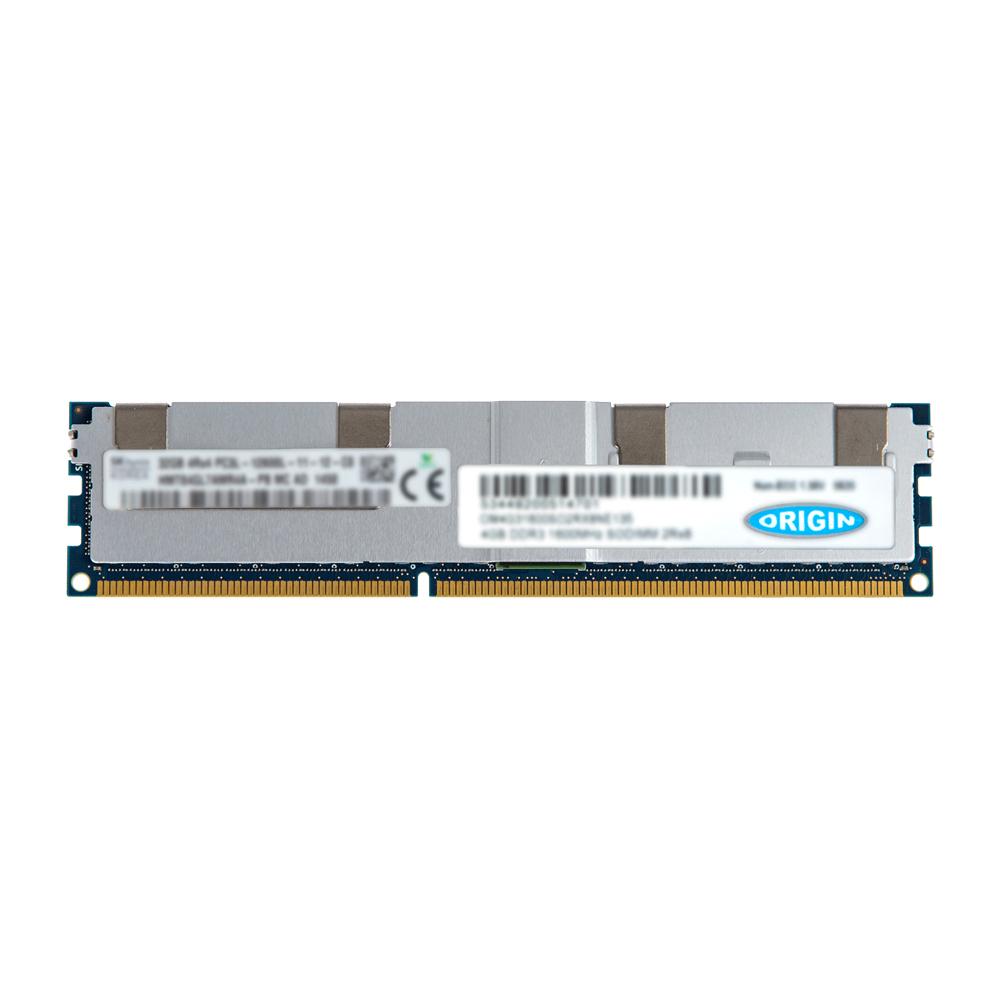 Origin Storage 32GB DDR3 1600MHz LRDIMM 4Rx4 ECC 1.35V memoria 1 x 32 GB Data Integrity Check (verifica integrità dati)