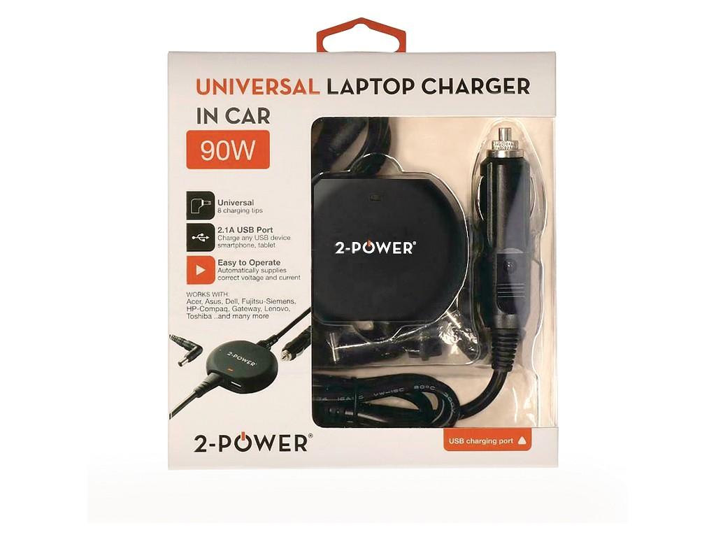 Universal 90W Laptop In-Car Charger