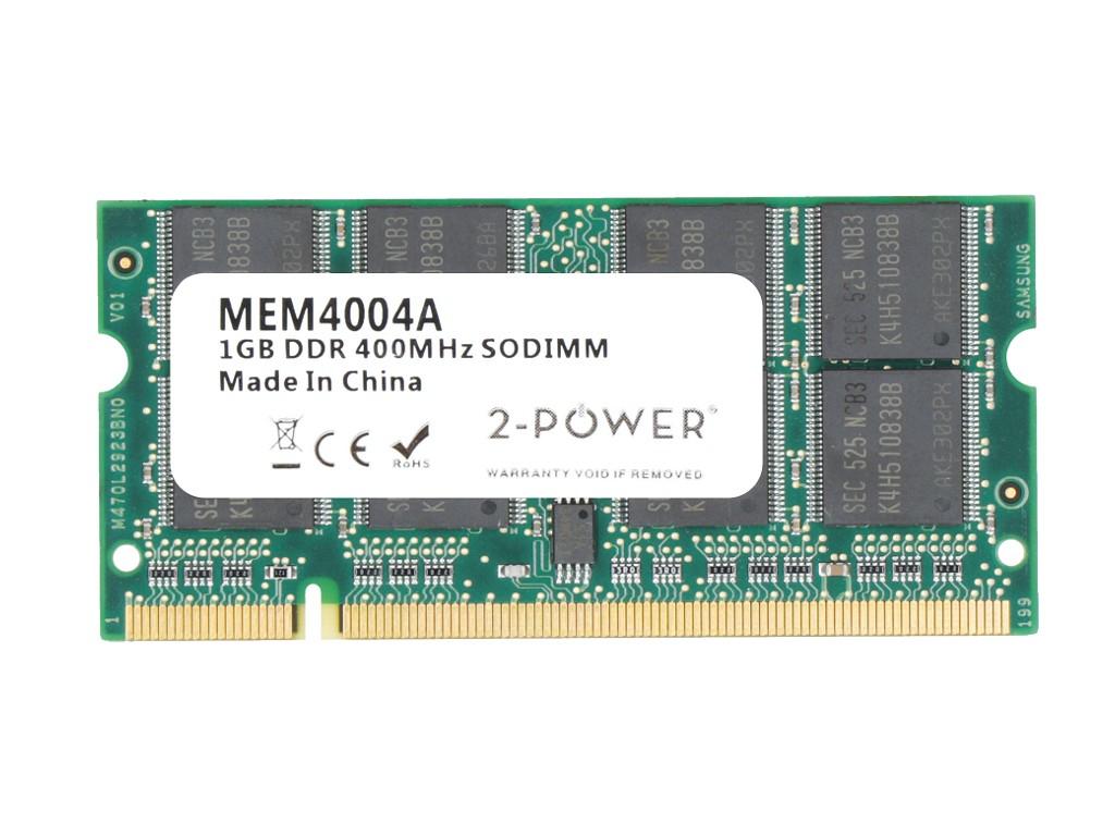 2-Power MEM4004A memoria 1 GB 1 x 1 GB DDR 400 MHz