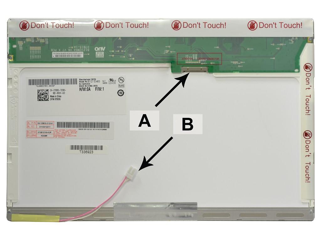 2-Power SCR0471A ricambio per notebook Display (12.1 WXGA 1280x800 CCFL1 Glossy)