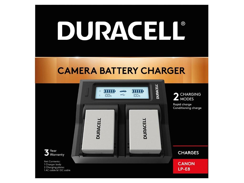 Duracell LED Dual DSLR Battery Charger