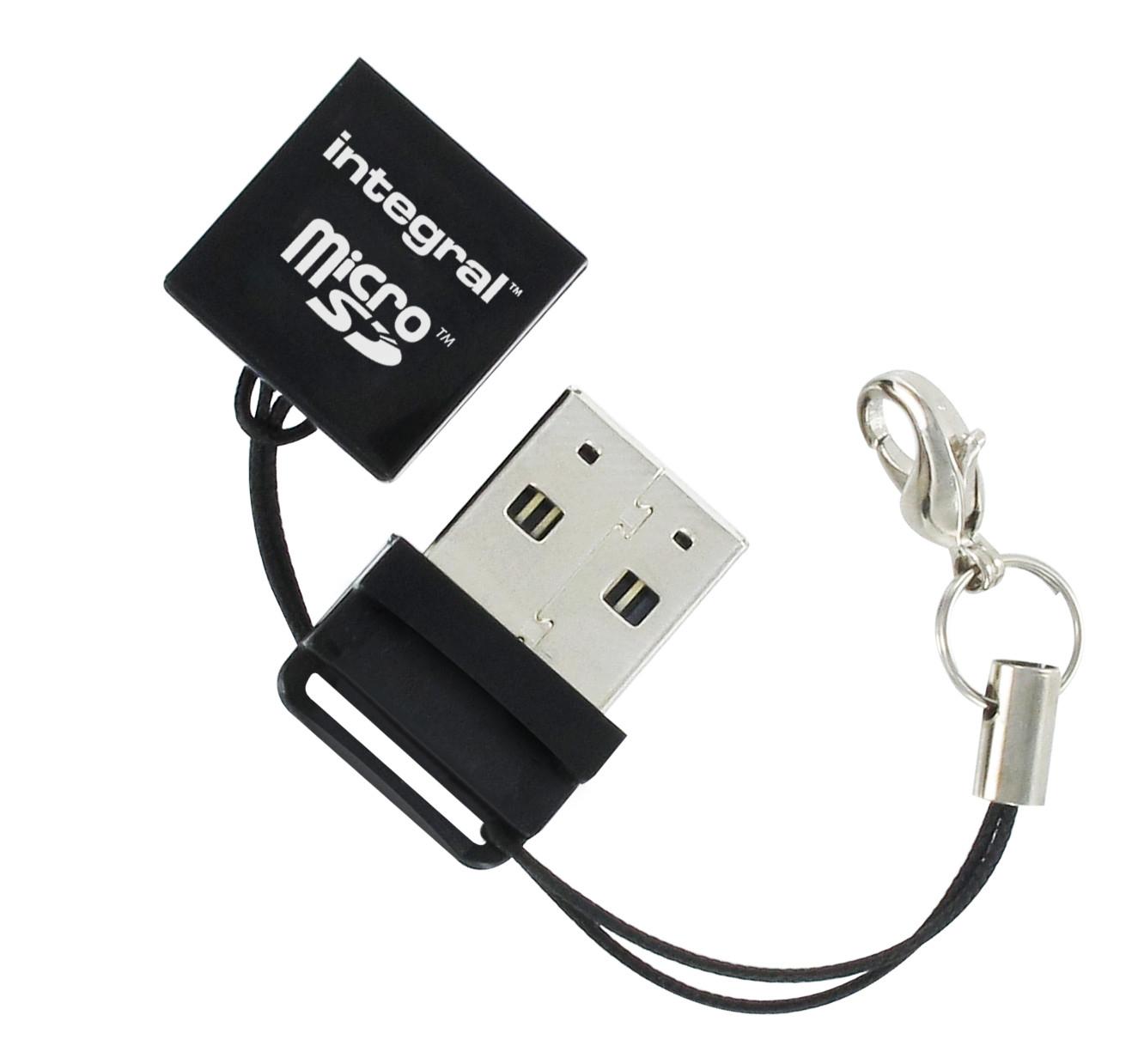 LECTEUR DE CARTES INTEGRAL EXTERNE USB 2.0 MICROSD