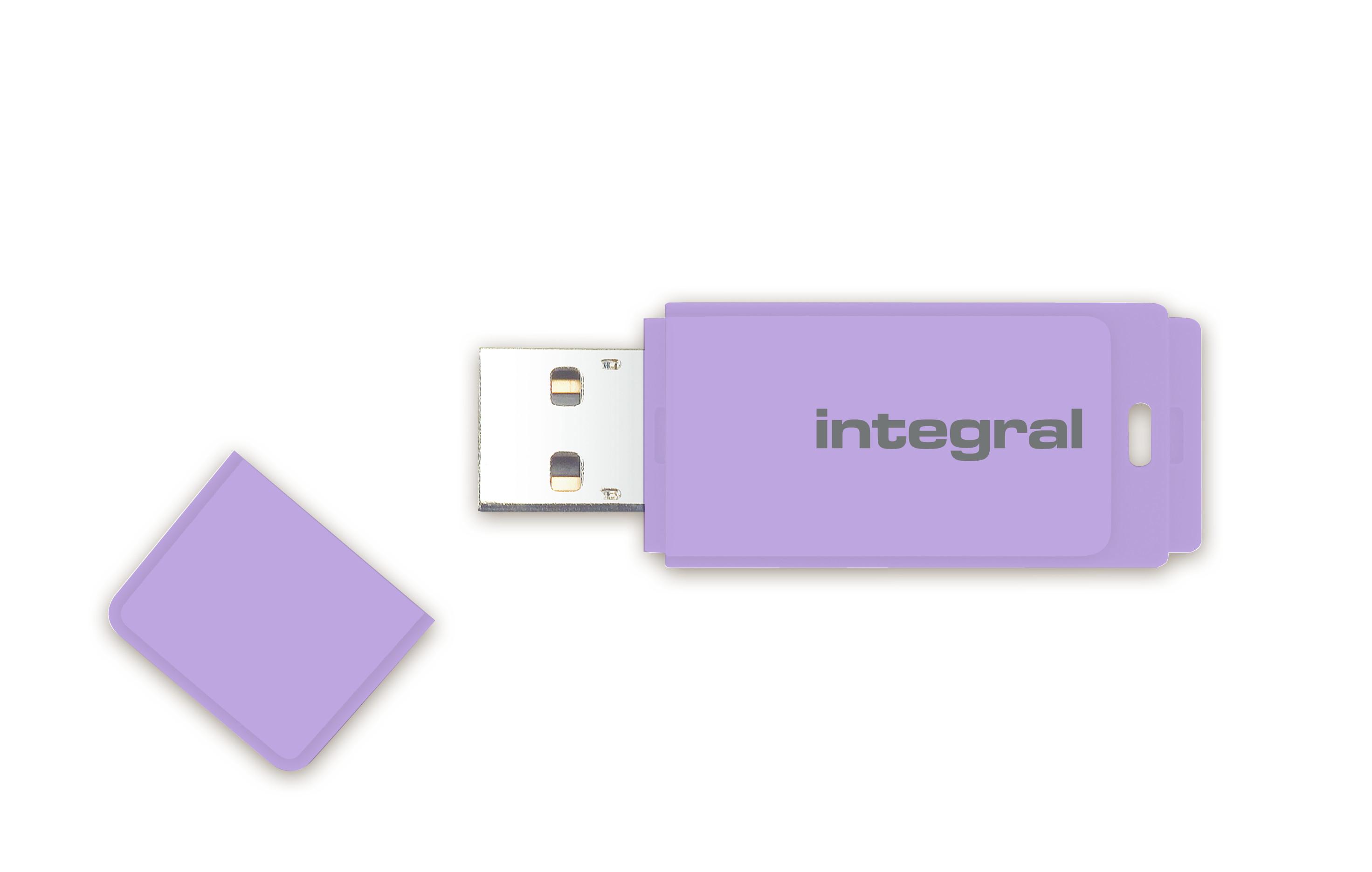 Integral 16GB USB2.0 DRIVE PASTEL LAVENDER HAZE unità flash USB USB tipo A 2.0 Lavanda