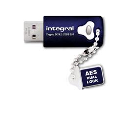 INTEGRAL CRYPTO DUAL - CLÉ USB - 64 GO - USB 3.0