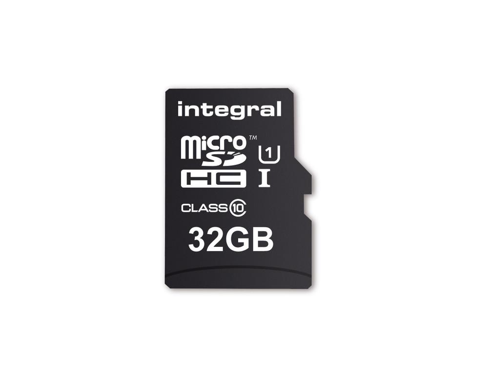 Integral 32GB SMARTPHONE AND TABLET MICROSDHC/XC CLASS 10 UHS-I U1 MicroSD