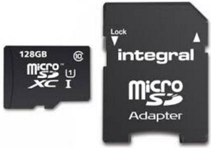 Integral micro SDXC 128GB Class 10 MicroSDXC UHS-I Classe 10