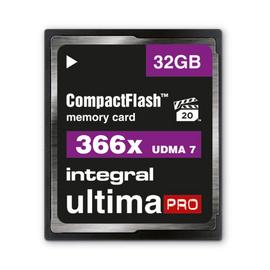 Integral INCF32G366X memoria flash 32 GB CompactFlash Classe 1 (32GB COMPACT FLASH MEMORY CARD CF UDMA 7 VPG-20 UP TO R-55 W-25