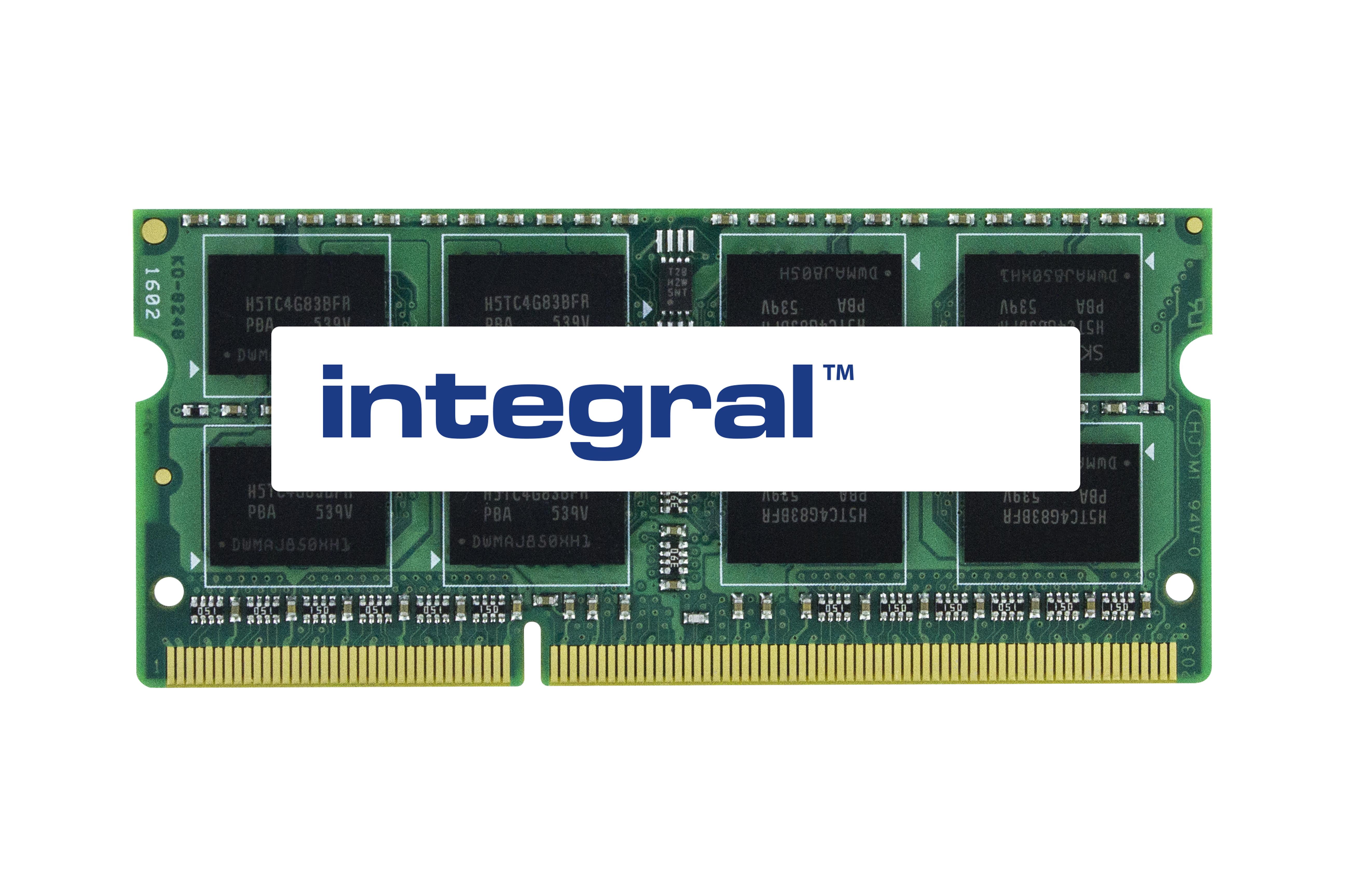 Integral 8GB LAPTOP RAM MODULE LOW VOLTAGE DDR3 1600MHZ PC3-12800 UNBUFFERED NON-ECC SODIMM 1.35V 512X8 CL11 memoria 1 x 8 GB