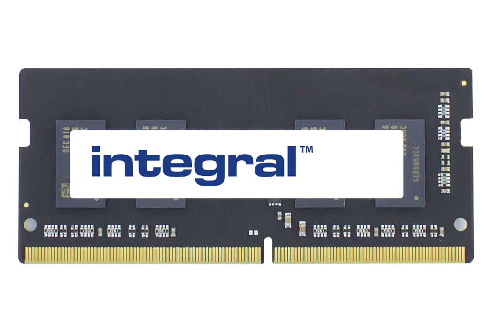 Integral 8GB LAPTOP RAM MODULE DDR4 2666MHZ PC4-21333 UNBUFFERED NON-ECC SODIMM 1.2V 1Gx8 CL19 memoria 1 x 8 GB (8GB LAPTOP RAM