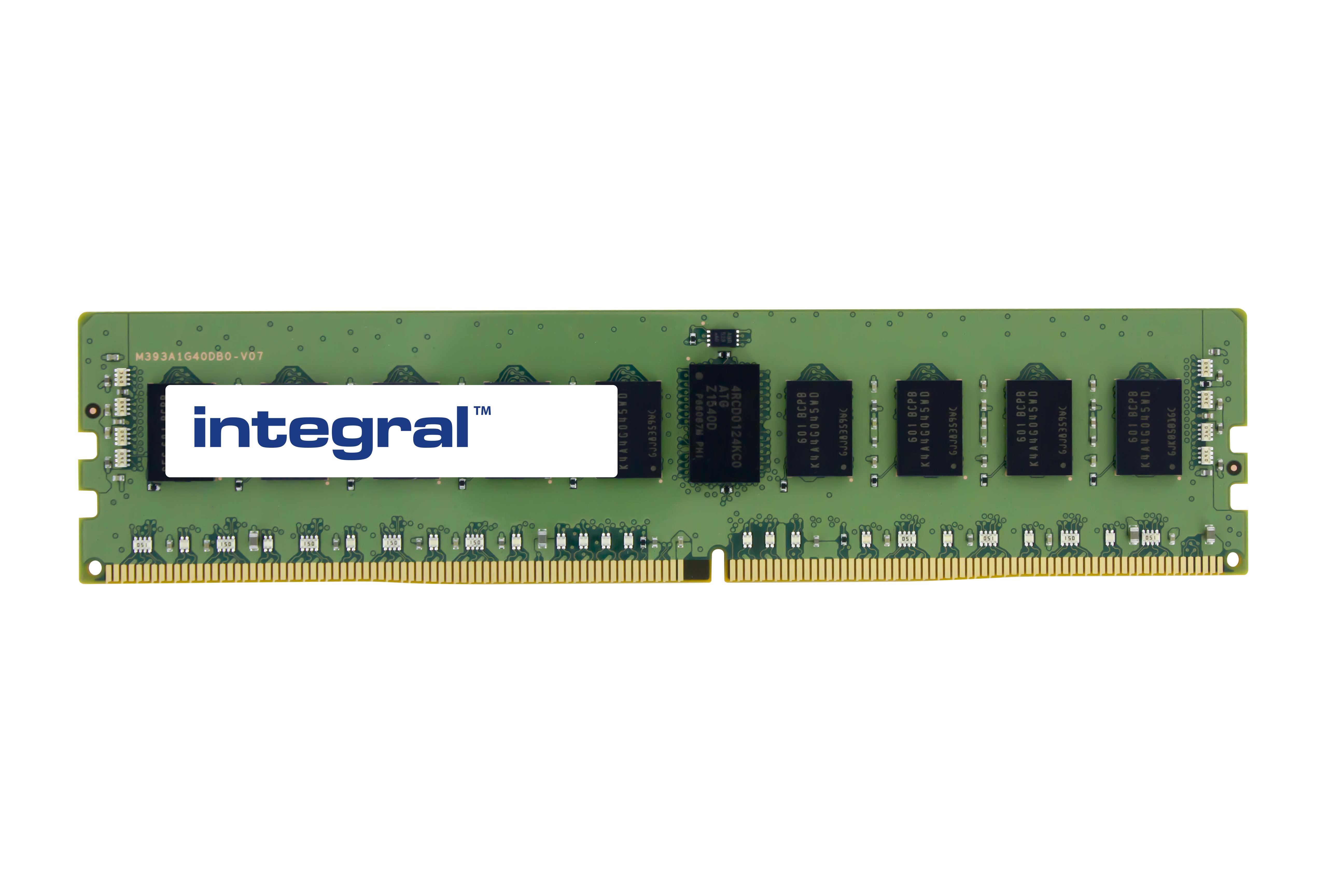 Integral 8GB SERVER RAM MODULE DDR4 2933MHZ PC4-23400 REGISTERED ECC RANK1 1.2V 1GX8 CL21 memoria 1 x 8 GB Data Integrity Check