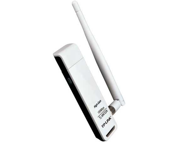 TP-LINK SCHEDA DI RETE USB 150M WIRELESS CON ANTENNA TL-WN722N