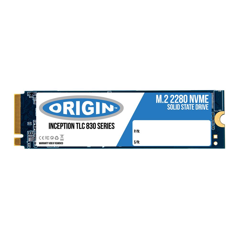 Origin Storage NB-2TB3DM.2/NVME50 drives allo stato solido 2 TB M.2 PCI Express 3.0 NVMe 3D TLC (2TB M.2 80mm PCIe 4.0 NVME SSD