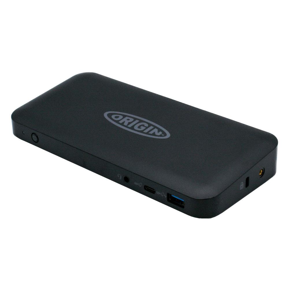 Origin Storage 2UF95AA-OS replicatore di porte e docking station per laptop USB 3.2 Gen 1 [3.1 Gen 1] Type-C Nero (Origin noteb