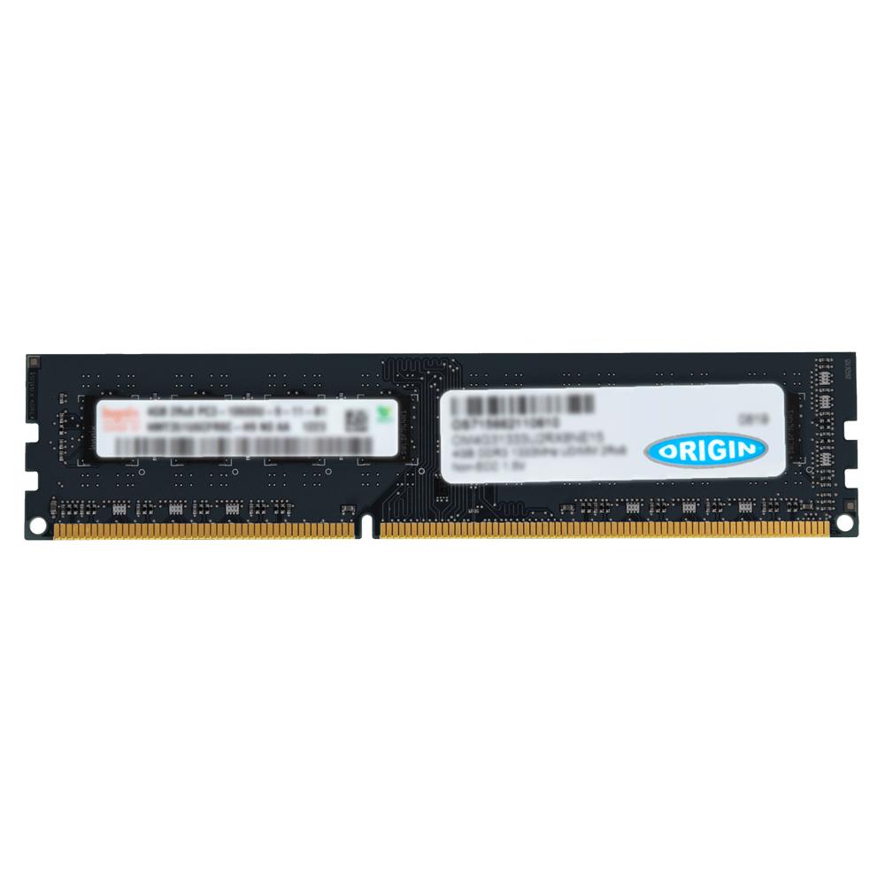 Origin Storage 4GB DDR3 1600MHz UDIMM 1Rx8 Non-ECC 1.35V memoria 1 x 4 GB (Origin 4GB DDR3L 1600MHz EQV to Kingston Technology