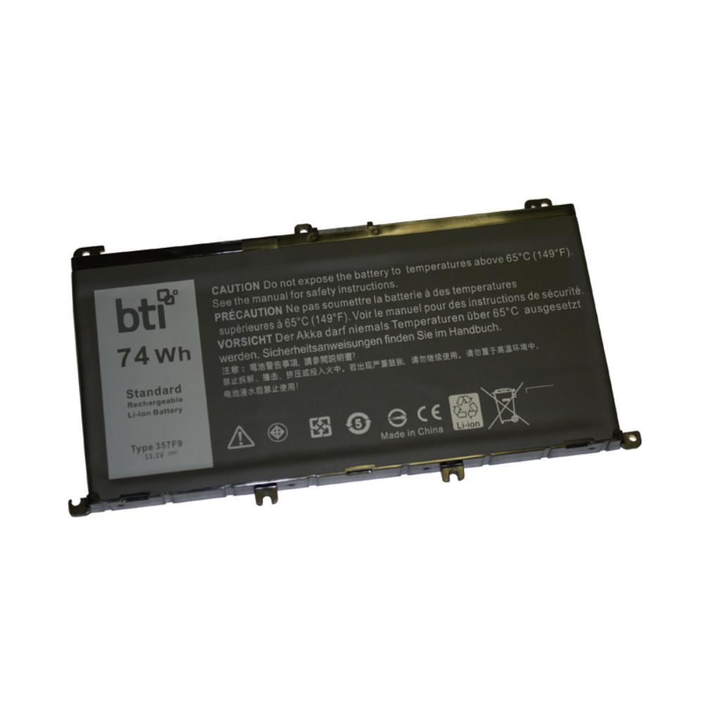 Origin Storage BTI 6C BATTERY INSPIRON 7559 OEM:357F9 71JF4 0GFJ6 batteria ricaricabile industriale Ioni di Litio 6666 mAh 11,1