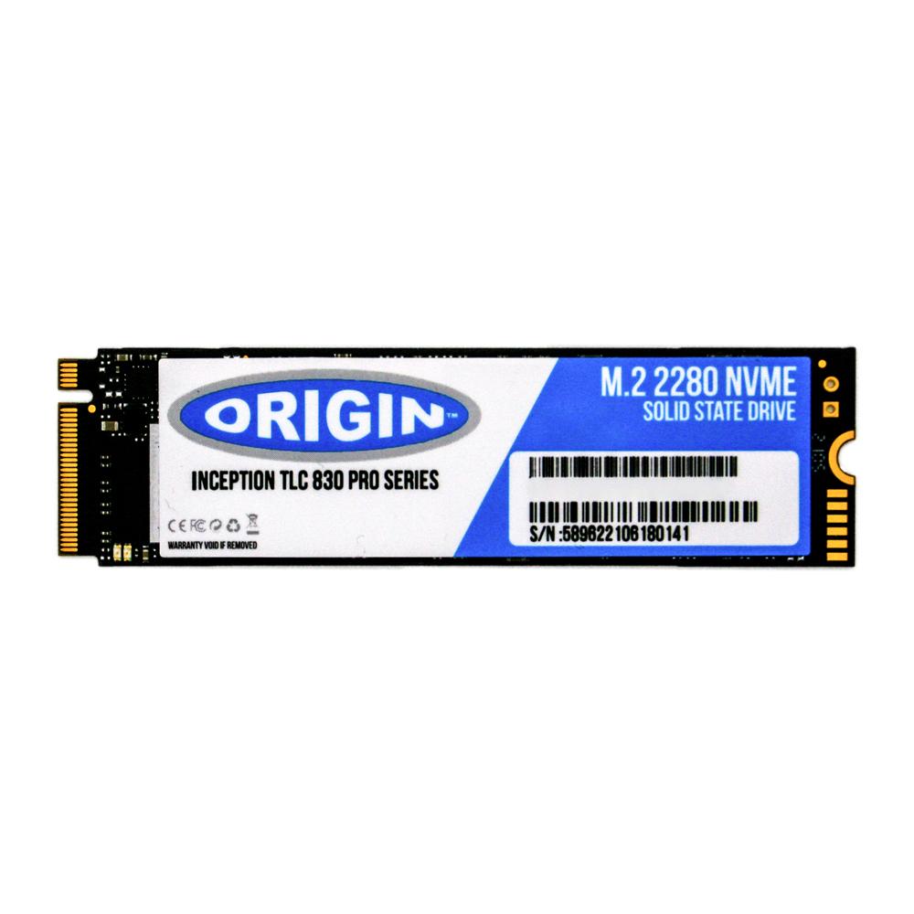 Origin Storage CT500P1SSD8-OS drives allo stato solido 512 GB M.2 PCI Express 3.0 NVMe 3D TLC (Inception TLC830 Pro Series 512G