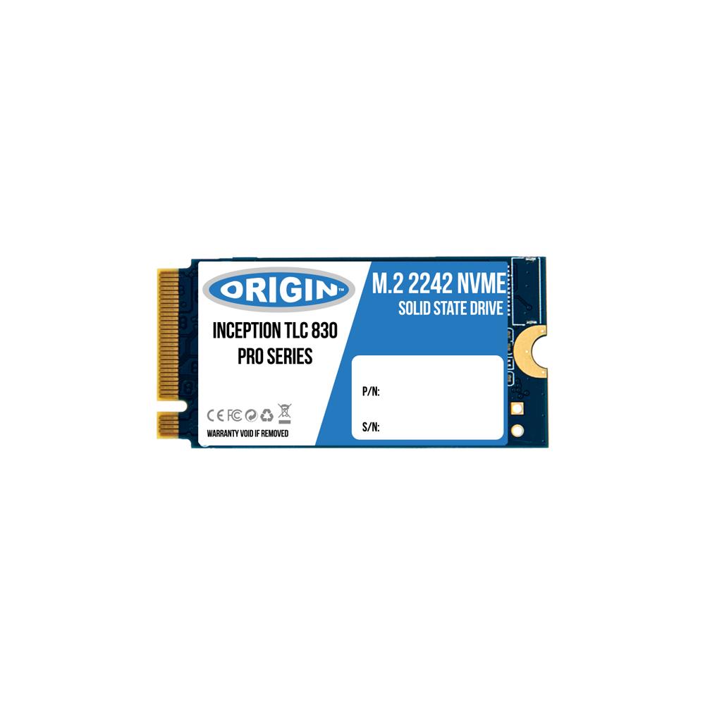 Origin Storage OTLC5123DNVMEM.2/42 drives allo stato solido M.2 512 GB PCI Express 3.0 3D TLC NVMe