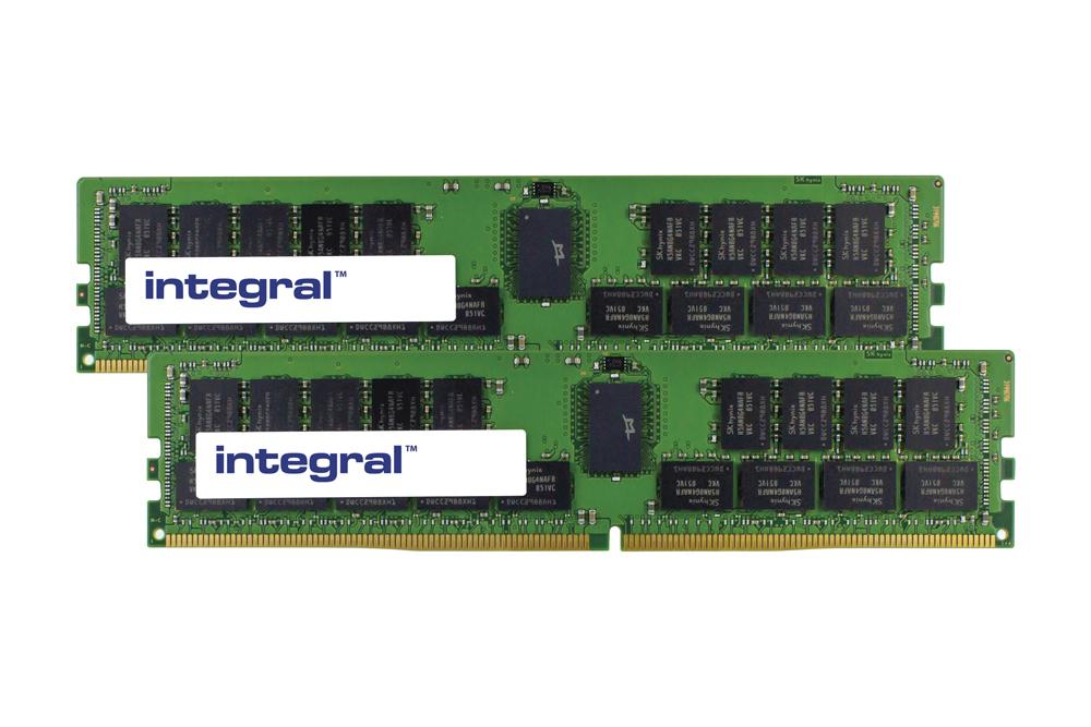 Integral 64GB [2x32GB] SERVER RAM MODULE KIT DDR4 2133MHZ EQV. TO DRF4770M2/64GB FOR DATARAM memoria Data Integrity Check [veri