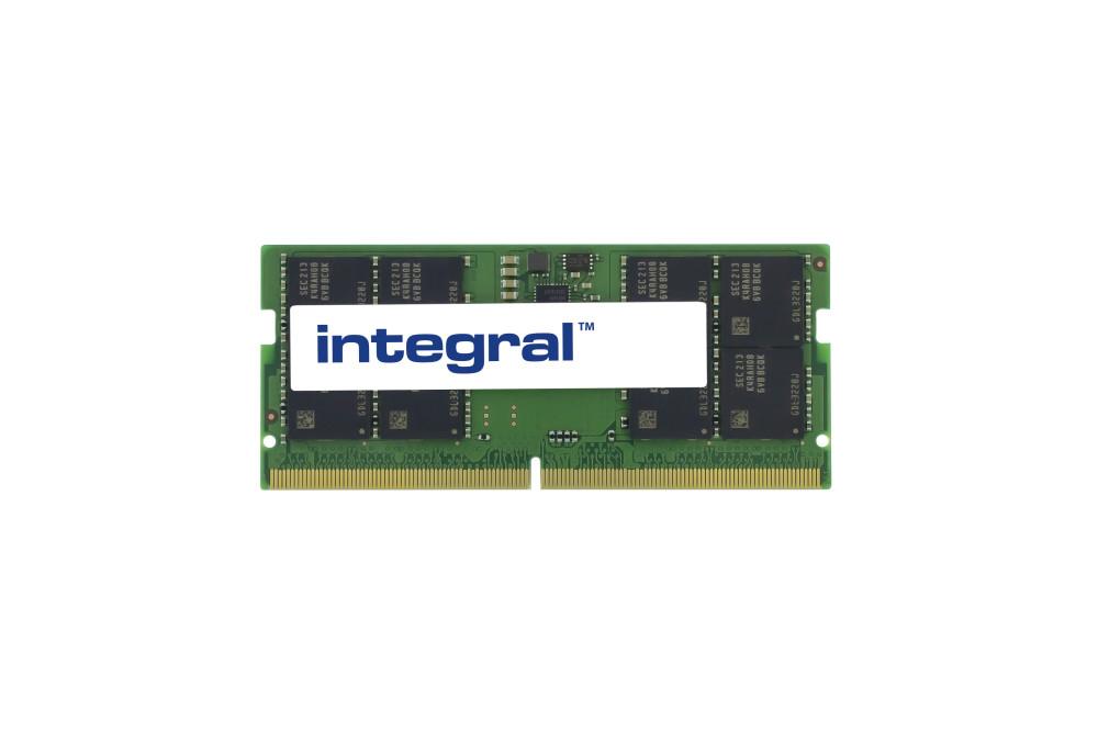 Integral 16GB LAPTOP RAM MODULE DDR5 4800MHZ PC5-38400 UNBUFFERED NON-ECC 1.1V 2GX8 CL40 EQV. TO HMCG78MEBSA095N f/ SK HYNIX me