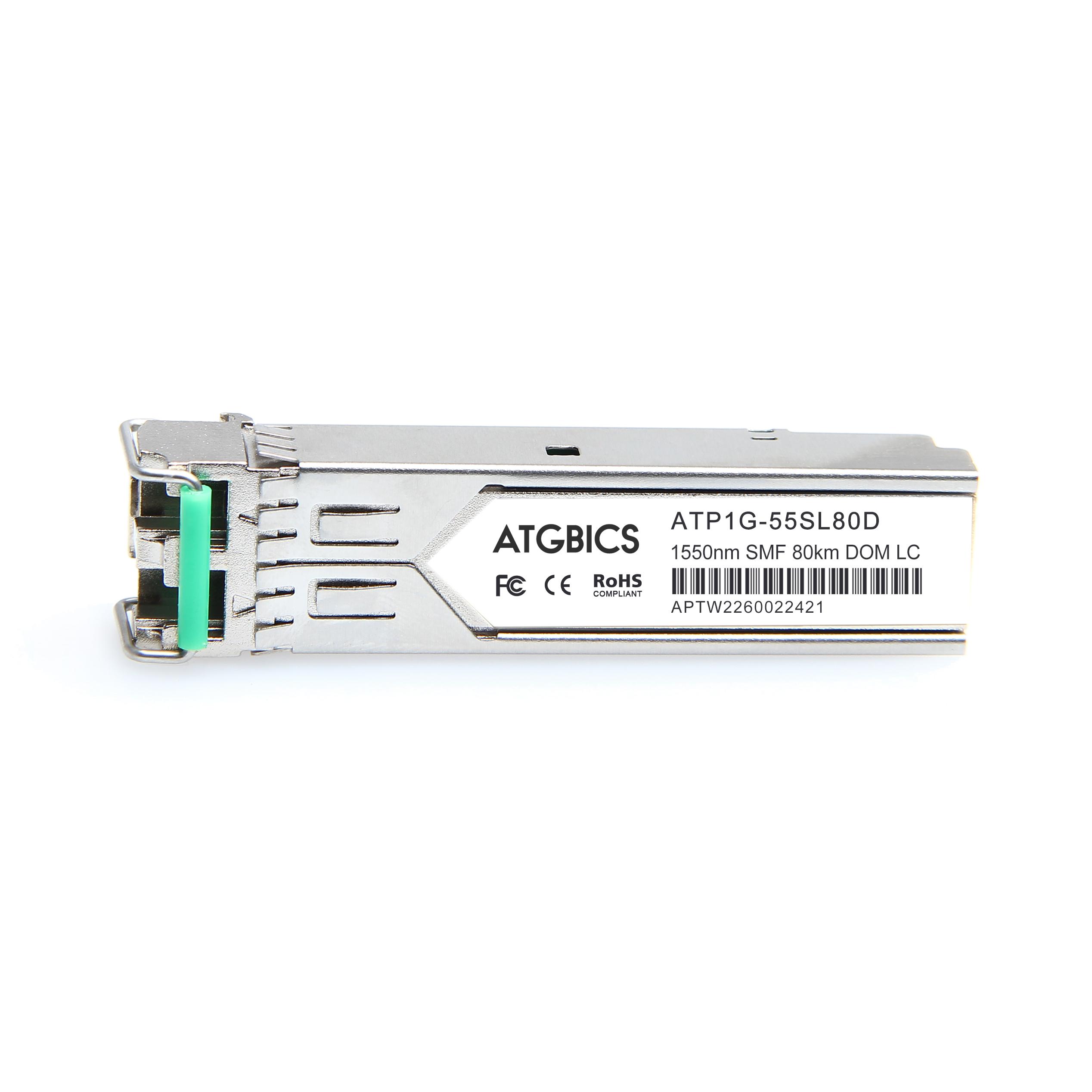 ATGBICS GLC-ZX-SM-RGD-C modulo del ricetrasmettitore di rete Fibra ottica 1000 Mbit/s SFP 1550 nm