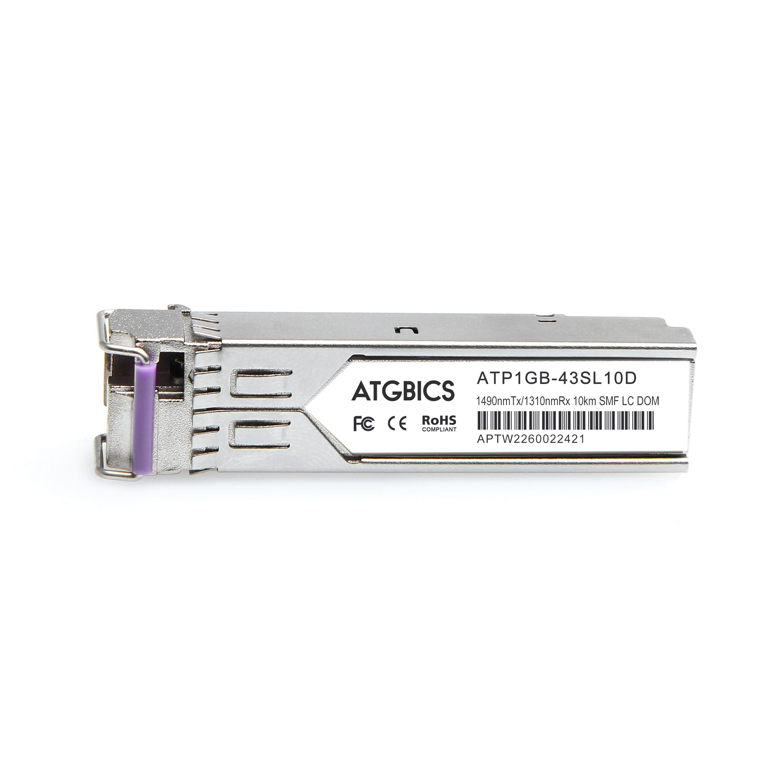 ATGBICS 1200481E1-BXD-C modulo del ricetrasmettitore di rete Fibra ottica 1000 Mbit/s SFP